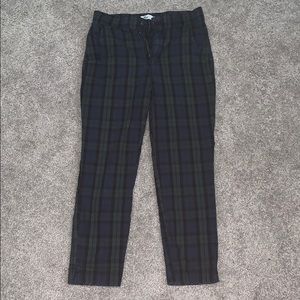 HOLLISTER PLAID PANTS